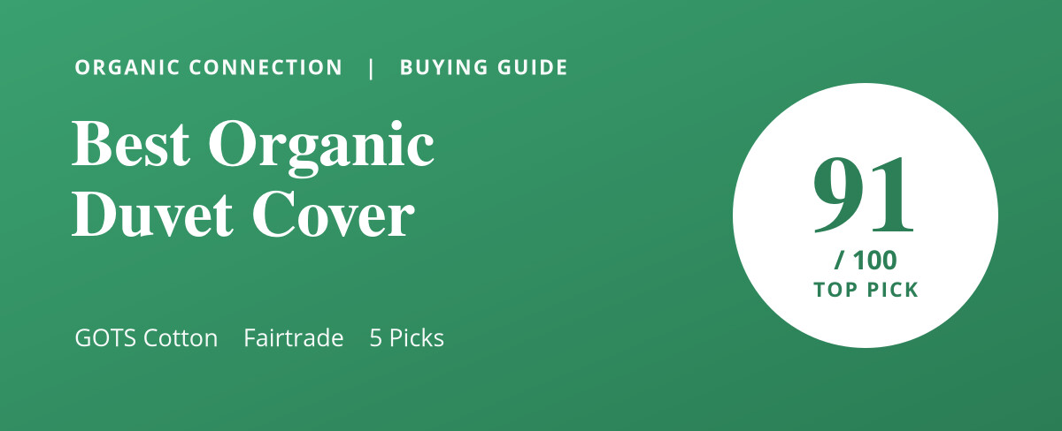Organic cotton duvet cover