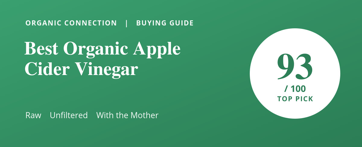 Best Organic Apple Cider Vinegar (2026): 5 Raw Picks