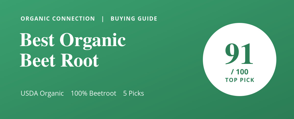 Organic beet root