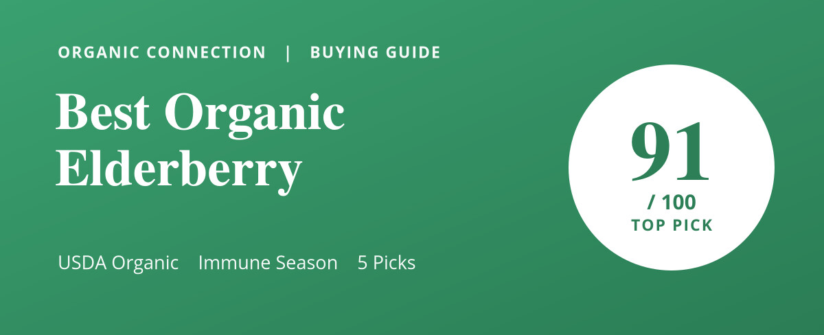 Best Organic Elderberry Syrup