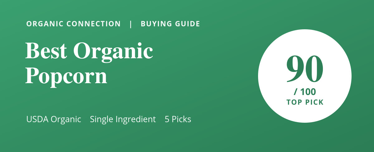 Organic popcorn