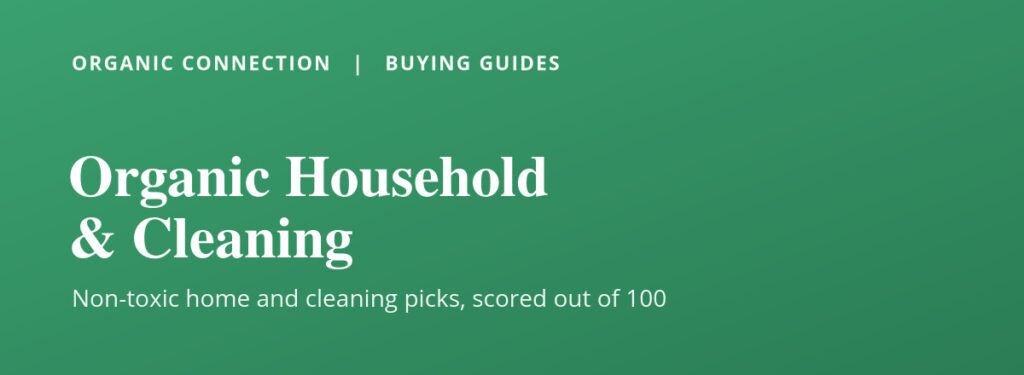 Organic Household & Cleaning