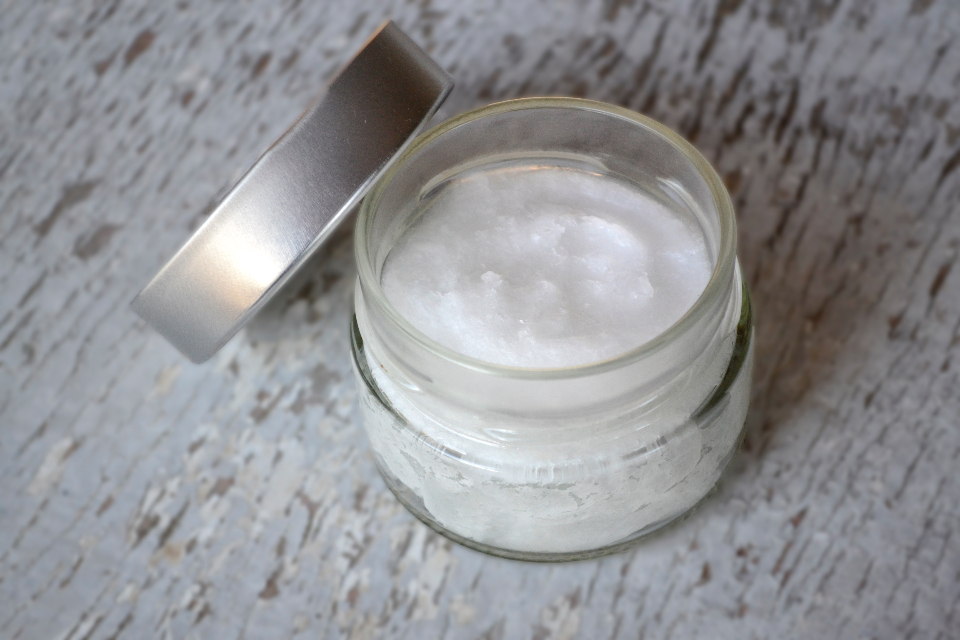 Organic virgin coconut oil and fresh coconut