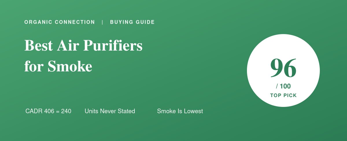 HEPA air purifier for wildfire smoke