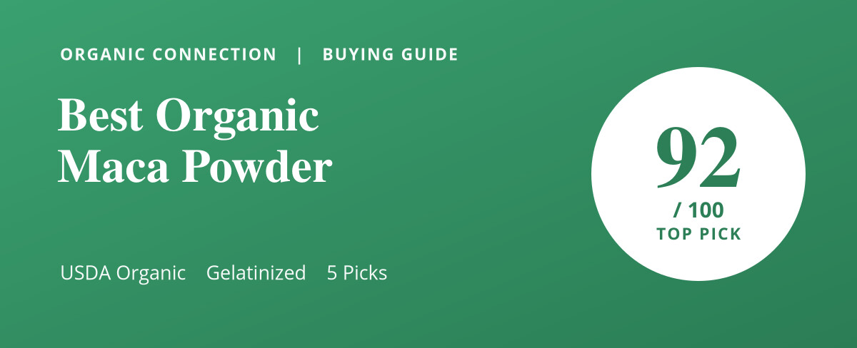 Organic maca powder