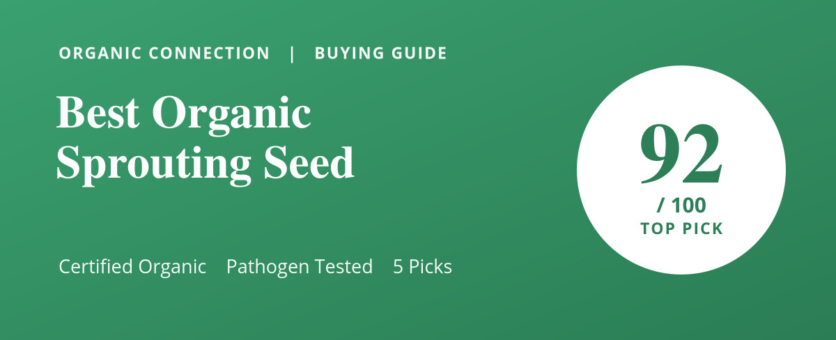 Organic sprouting seeds