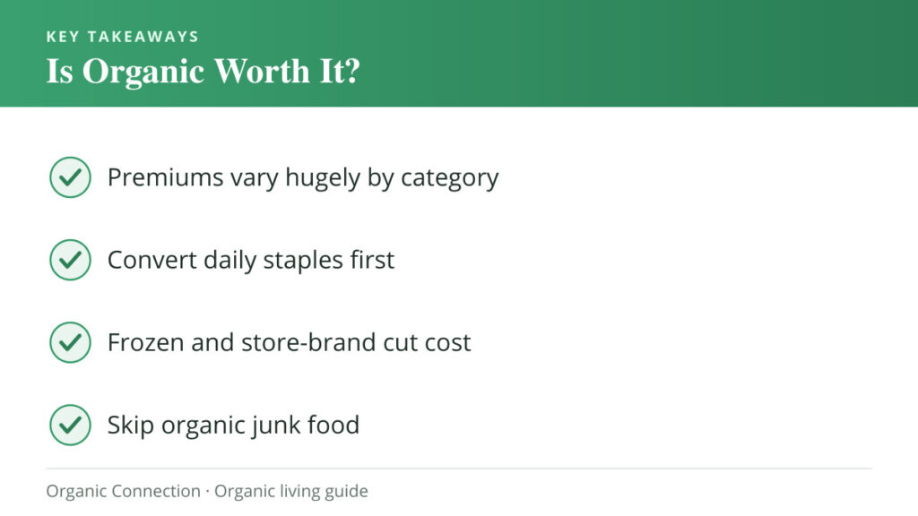 Is organic worth it key takeaways